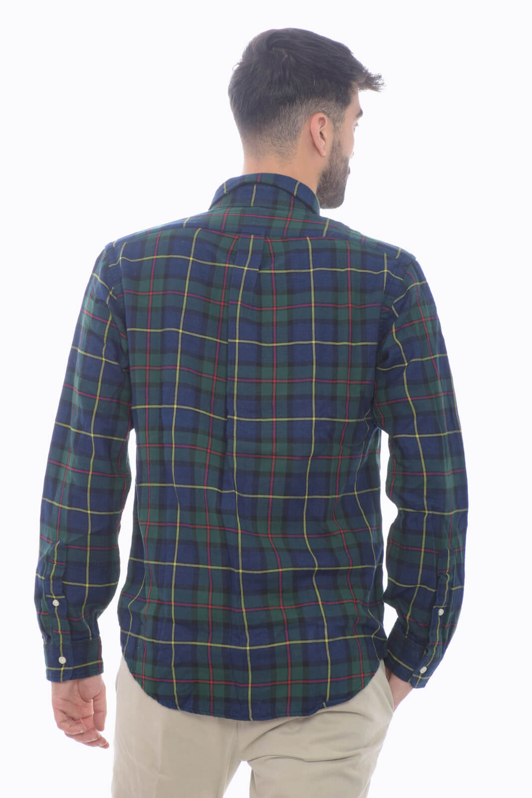 Renatino - Camicia Ralph Lauren Uomo Quadri Elegante Moderna