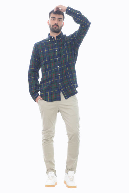 Renatino - Camicia Ralph Lauren Uomo Quadri Elegante Moderna