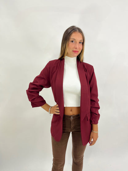 Janira - Blazer elegante da donna con maniche arrotolate
