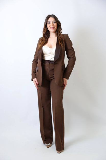 Hectoria - Tailleur Stiloso Donna Elegante Contemporaneo