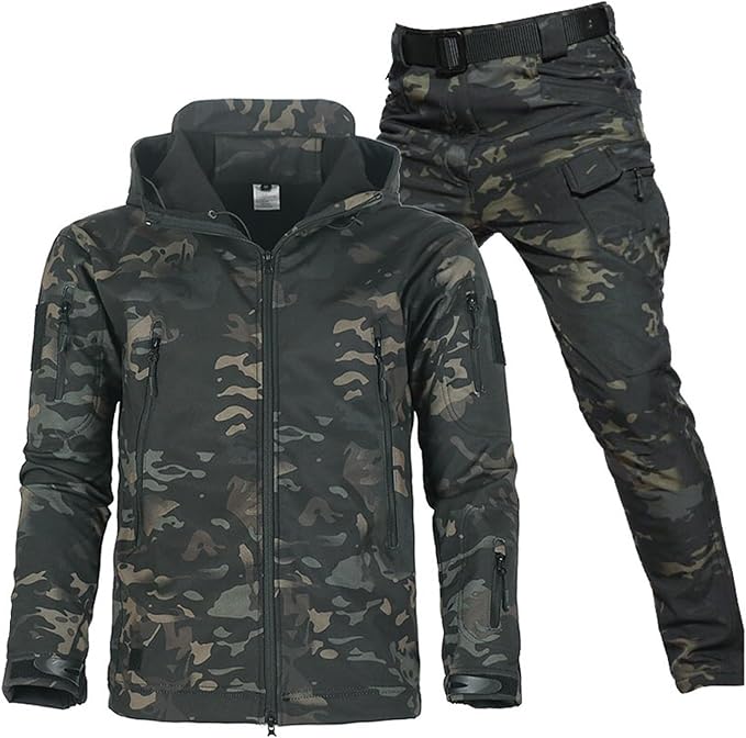 Romeo - Set Outdoor Uomo Antivento Impermeabile Funzionale