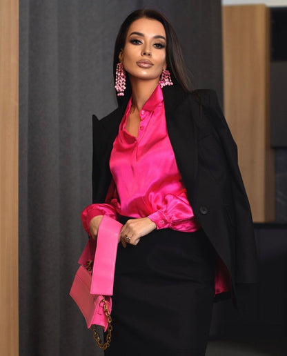 Vendela – Tailleur Donna Giacca e Gonna Lunga