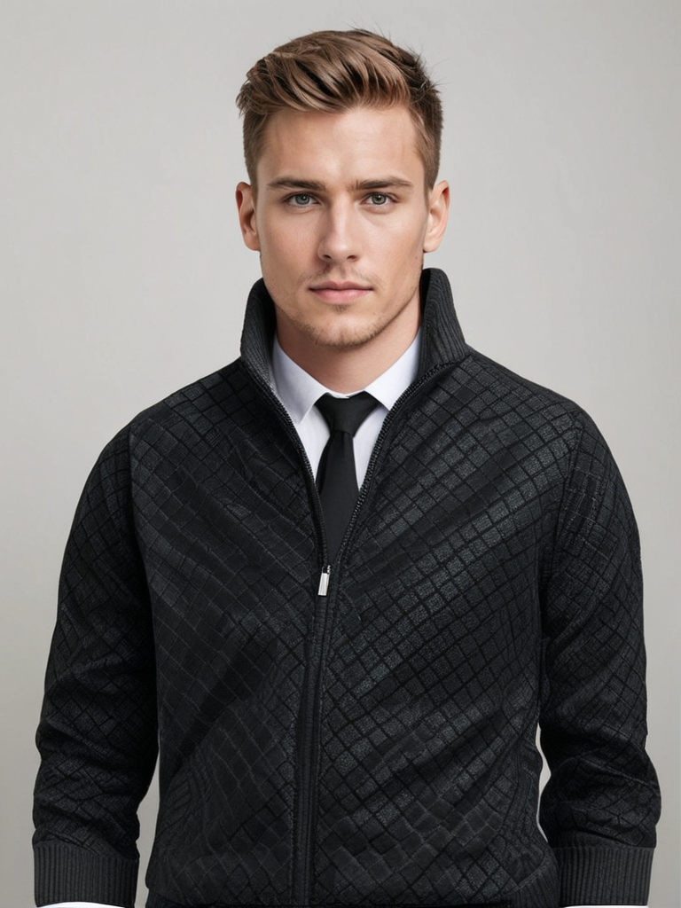 Taddeo - Cardigan Elegante Uomo Stile Premium