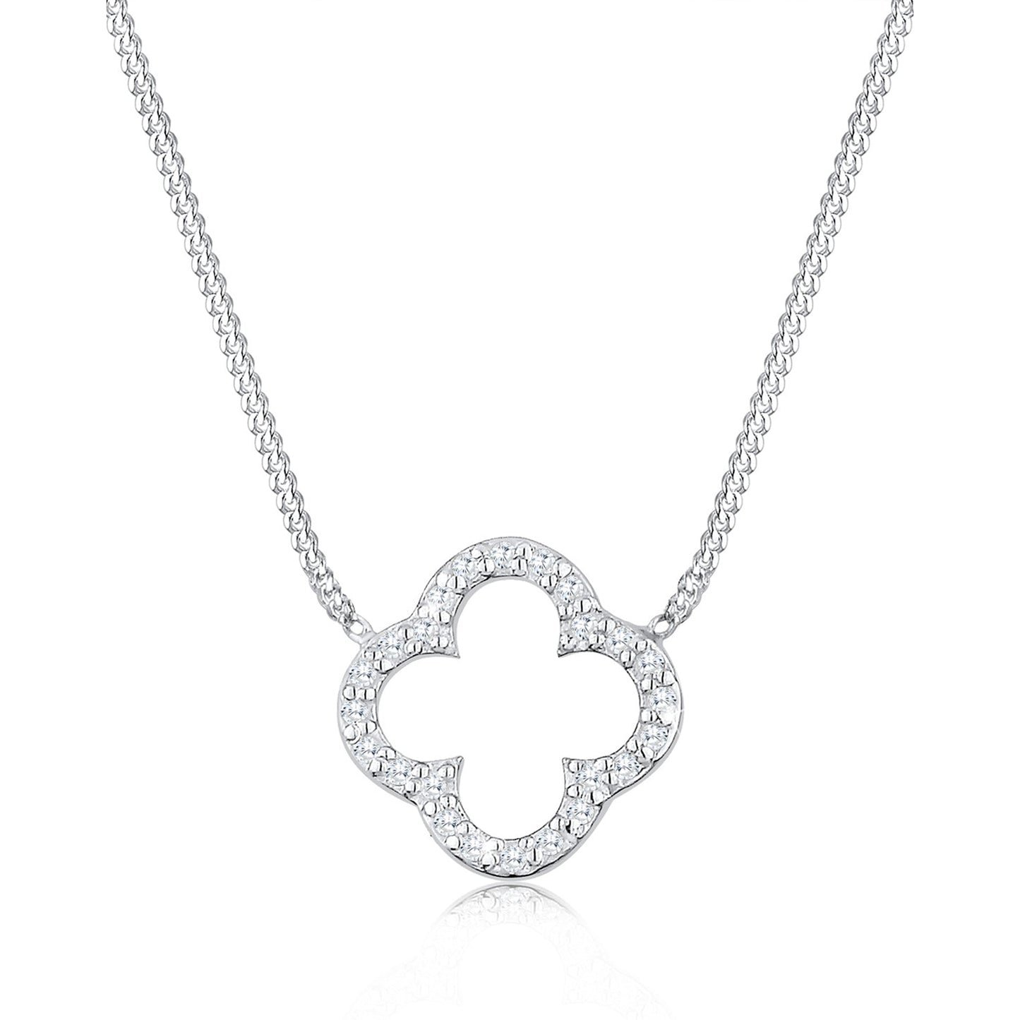 Viviana - Collana Quadrifoglio Donna Elegante Luminosa