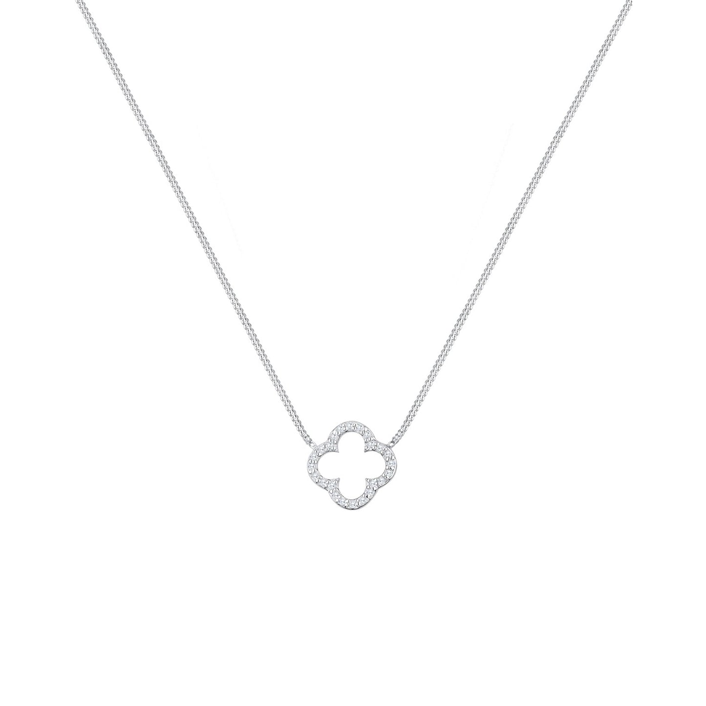 Viviana - Collana Quadrifoglio Donna Elegante Luminosa