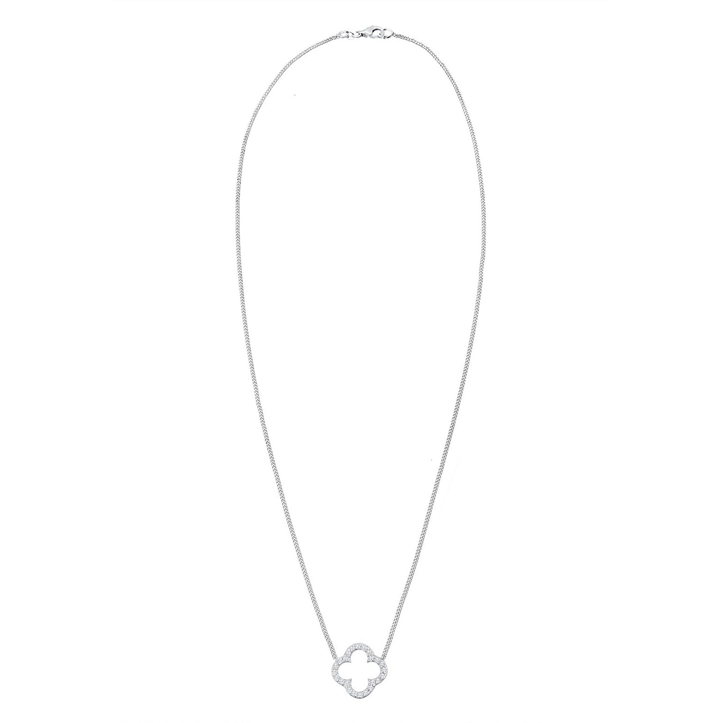 Viviana - Collana Quadrifoglio Donna Elegante Luminosa