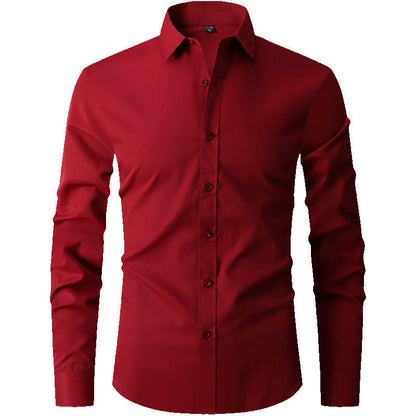 Manuel – Camicia Slim Fit Uomo Manica Lunga Stagionale