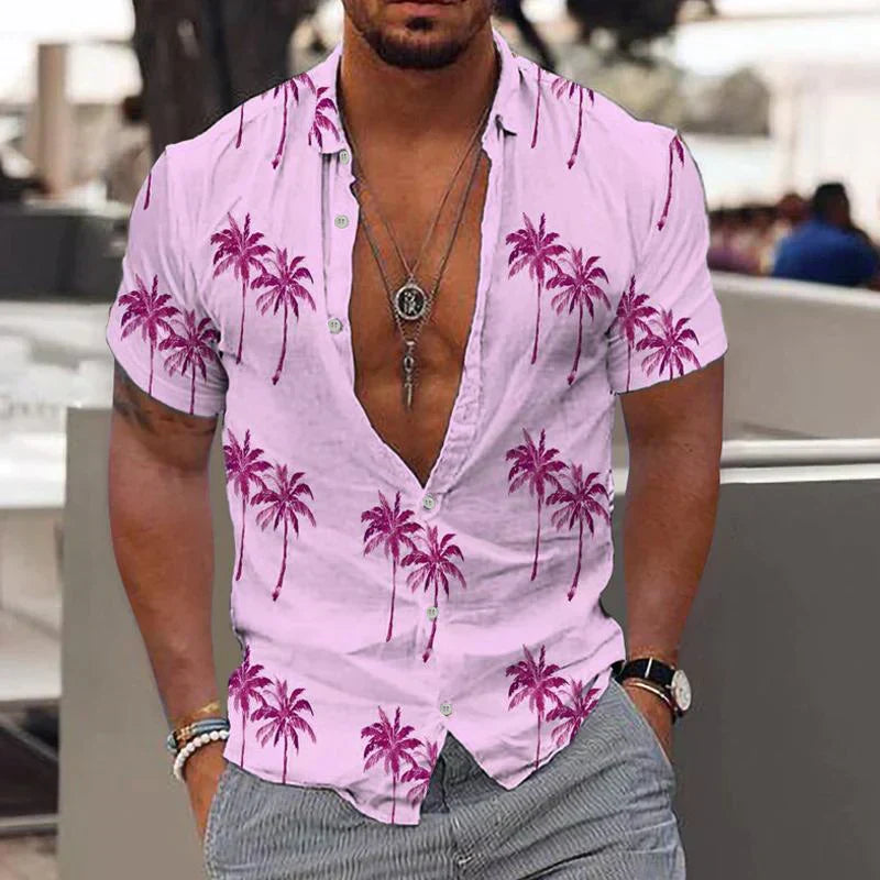 Enea – Camicia Brezza Palmare Dal Taglio Estivo
