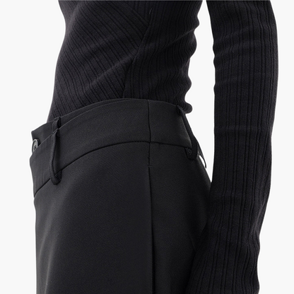 Kenia - Pantaloni Donna Larghi Asimmetrici Eleganti