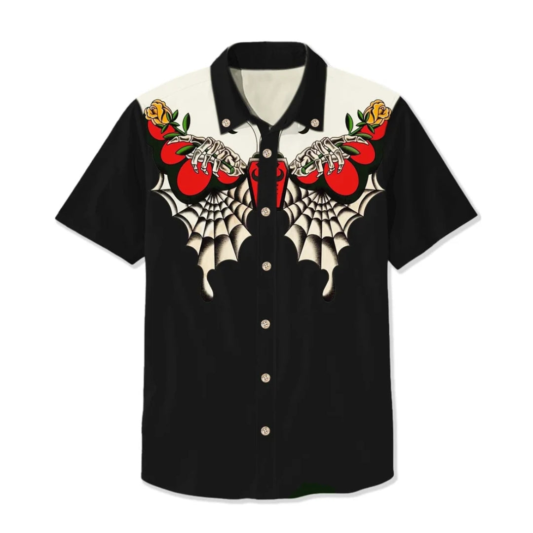 Ignazio - Camicia Uomo Western Elegante Moderna
