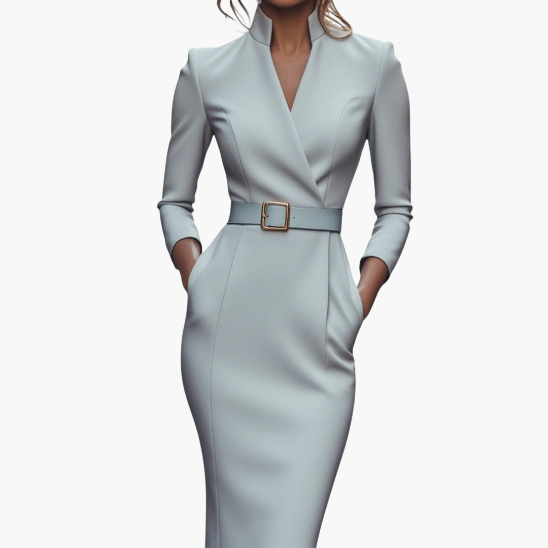 Jillian - Abito elegante da donna con cintura