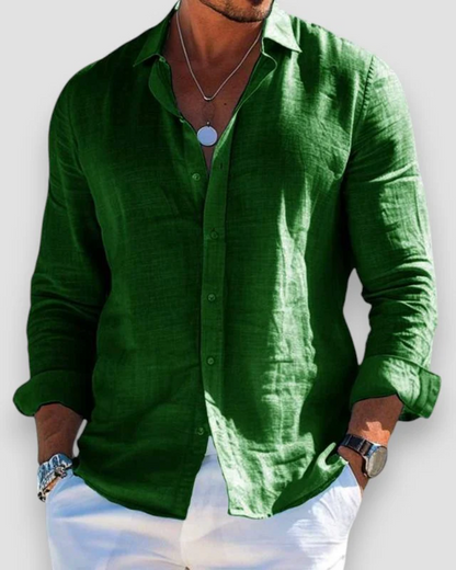 Rinaldino - Camicia Casual Elegante Uomo Moderna Versatile