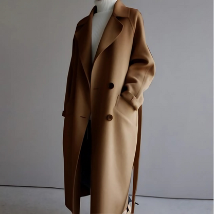 Cristina – Cappotto Classico in Lana Morbido e Confortevole