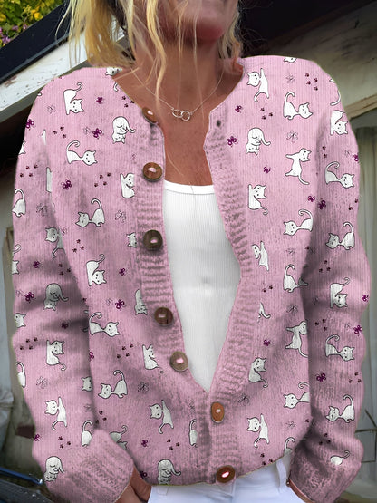 Imelda - Cardigan floreale dal design femminile e sofisticato