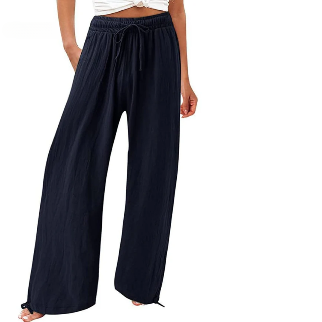 Fosca – Pantaloni Per Il Tempo Libero Dal Design Ampio E Fresco