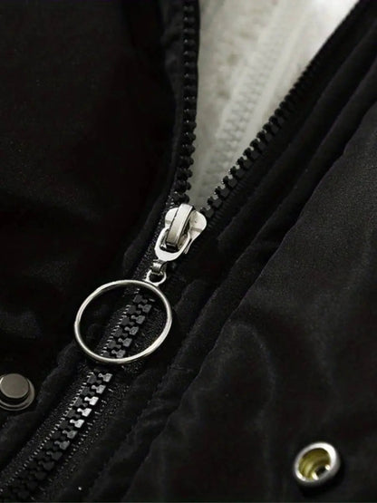 Nina - Giacca Invernale con Zip Calda e Confortevole