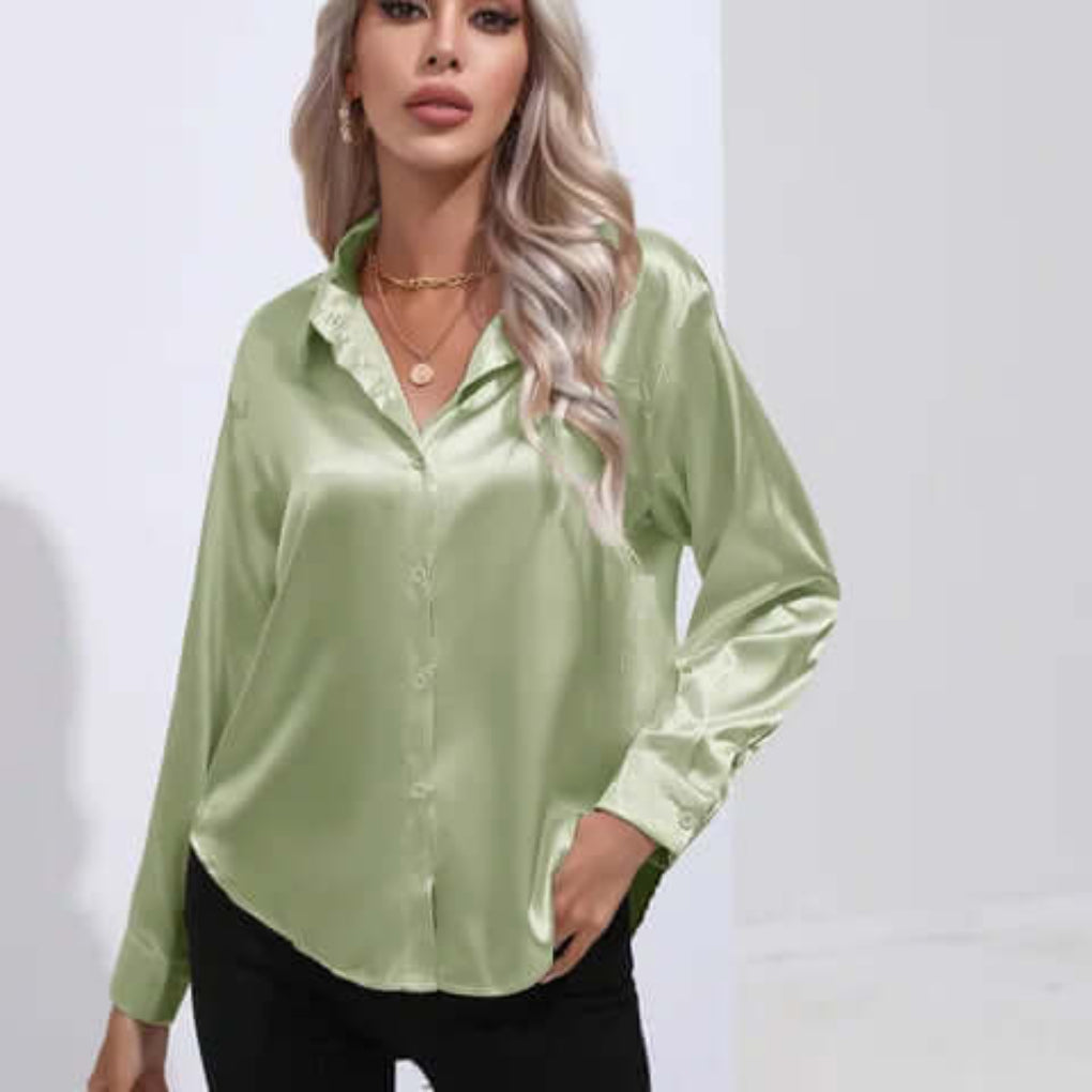Donatella – Blusa Con Maniche Lunghe E Vestibilità Ampia