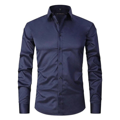 Filippo – Camicia Da Uomo A Maniche Lunghe Casual