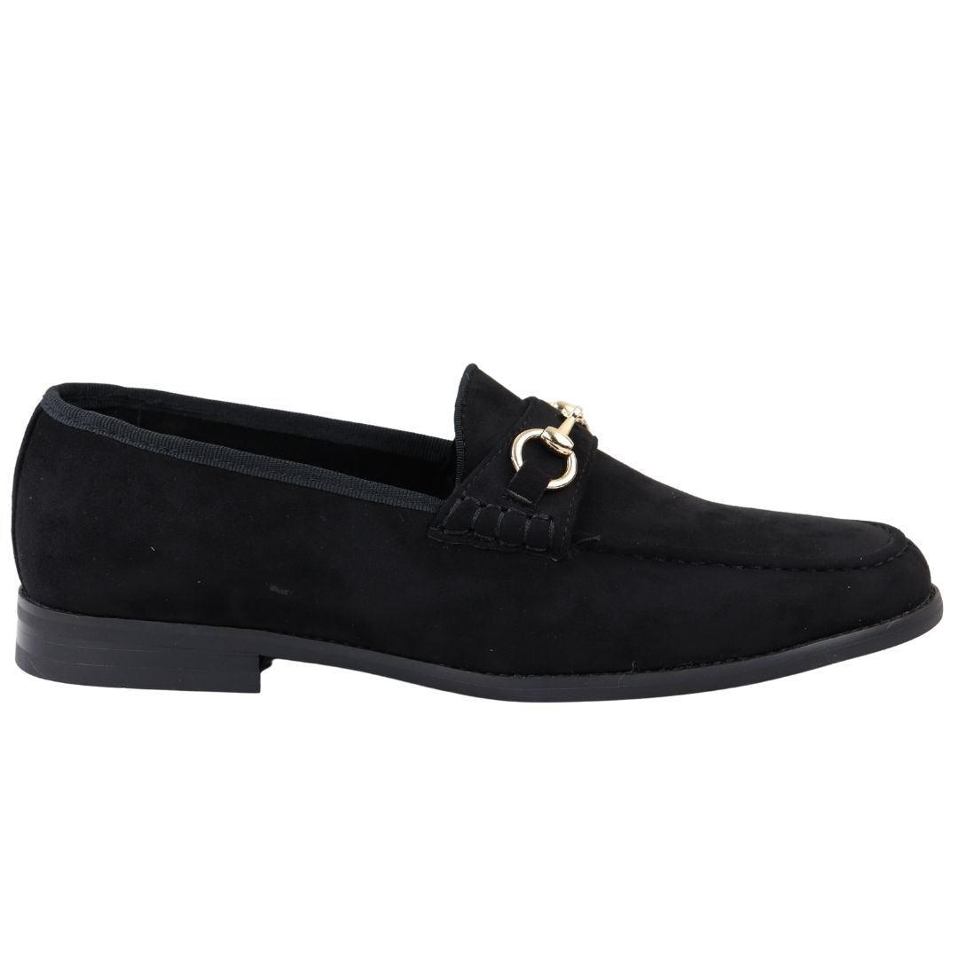 Valerio – Mocassino Uomo Slip-On in Camoscio Foderato in Pelle Formale