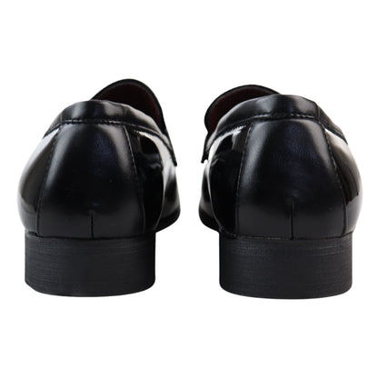 Cesare – Mocassino Uomo Vernice con Nappine Slip-On Formale