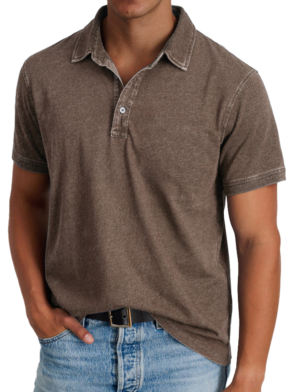 Davide – Polo Elegante Con Colletto Classico