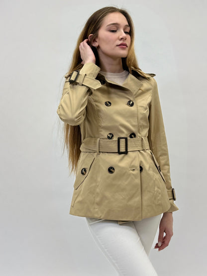 Kassandra - Giacca trench corta da donna elegante