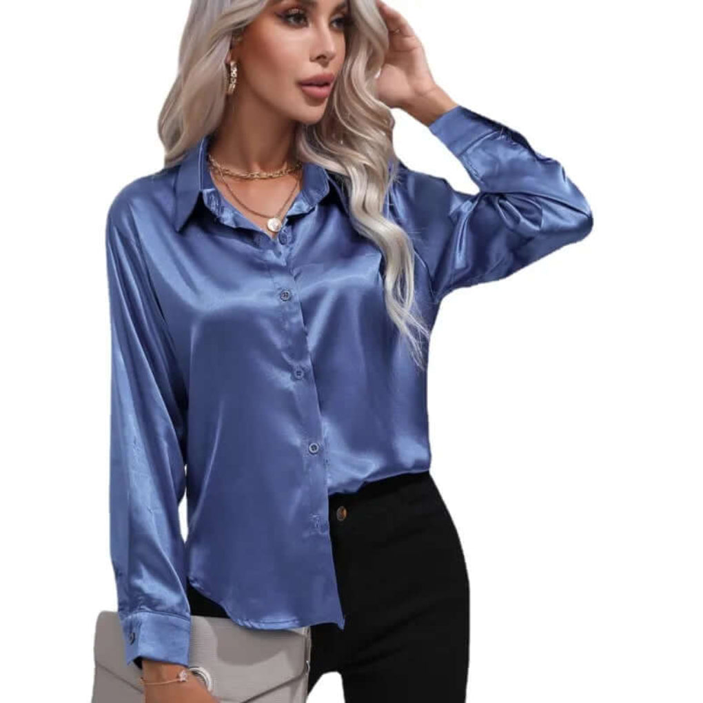 Donatella – Blusa Con Maniche Lunghe E Vestibilità Ampia