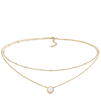 Marisa - Collana Donna Elegante Stile Luminoso