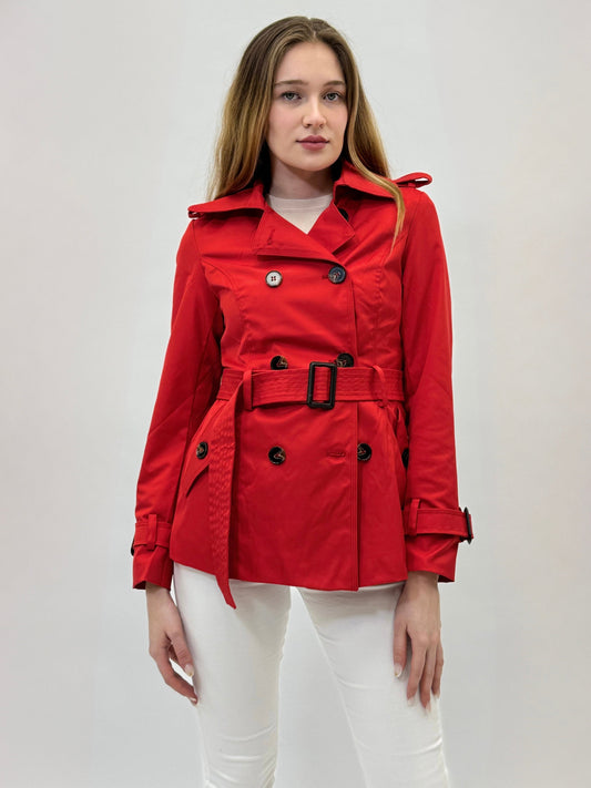 Kassandra - Giacca trench corta da donna elegante