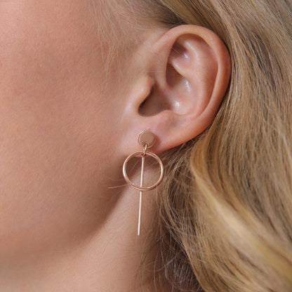 Debora - Orecchini Geometrici Donna Eleganti Moderni