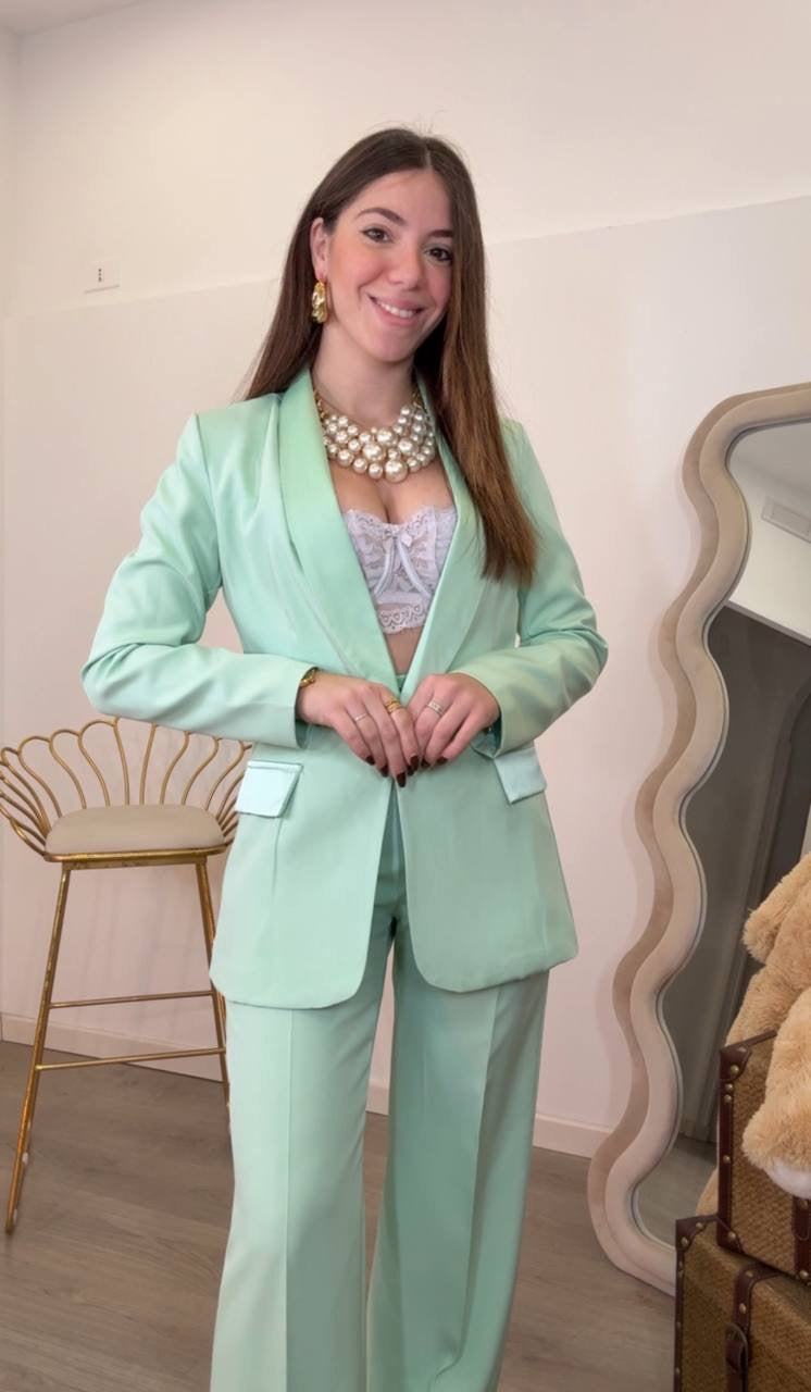 Hectoria - Tailleur Stiloso Donna Elegante Contemporaneo
