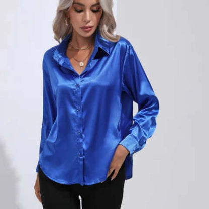 Donatella – Blusa Con Maniche Lunghe E Vestibilità Ampia