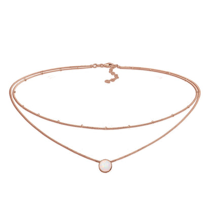 Marisa - Collana Donna Elegante Stile Luminoso