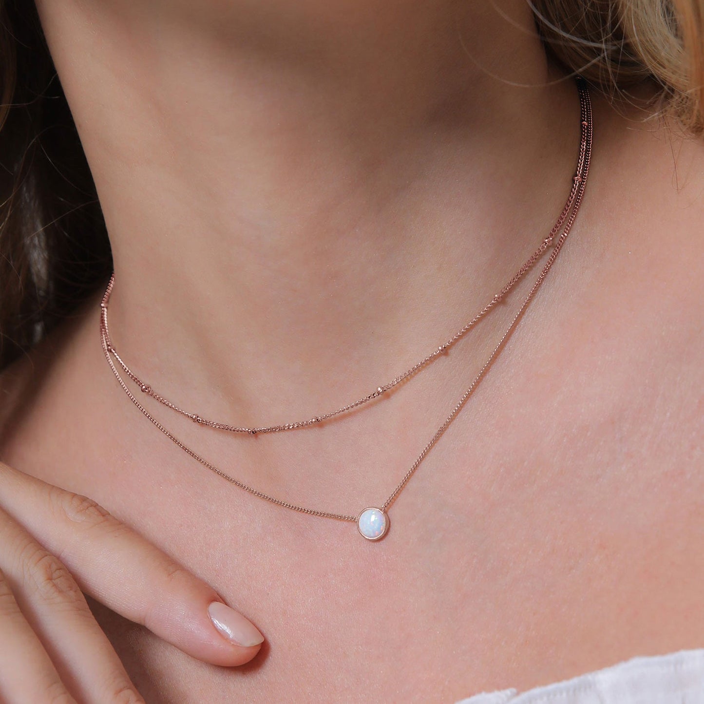 Marisa - Collana Donna Elegante Stile Luminoso