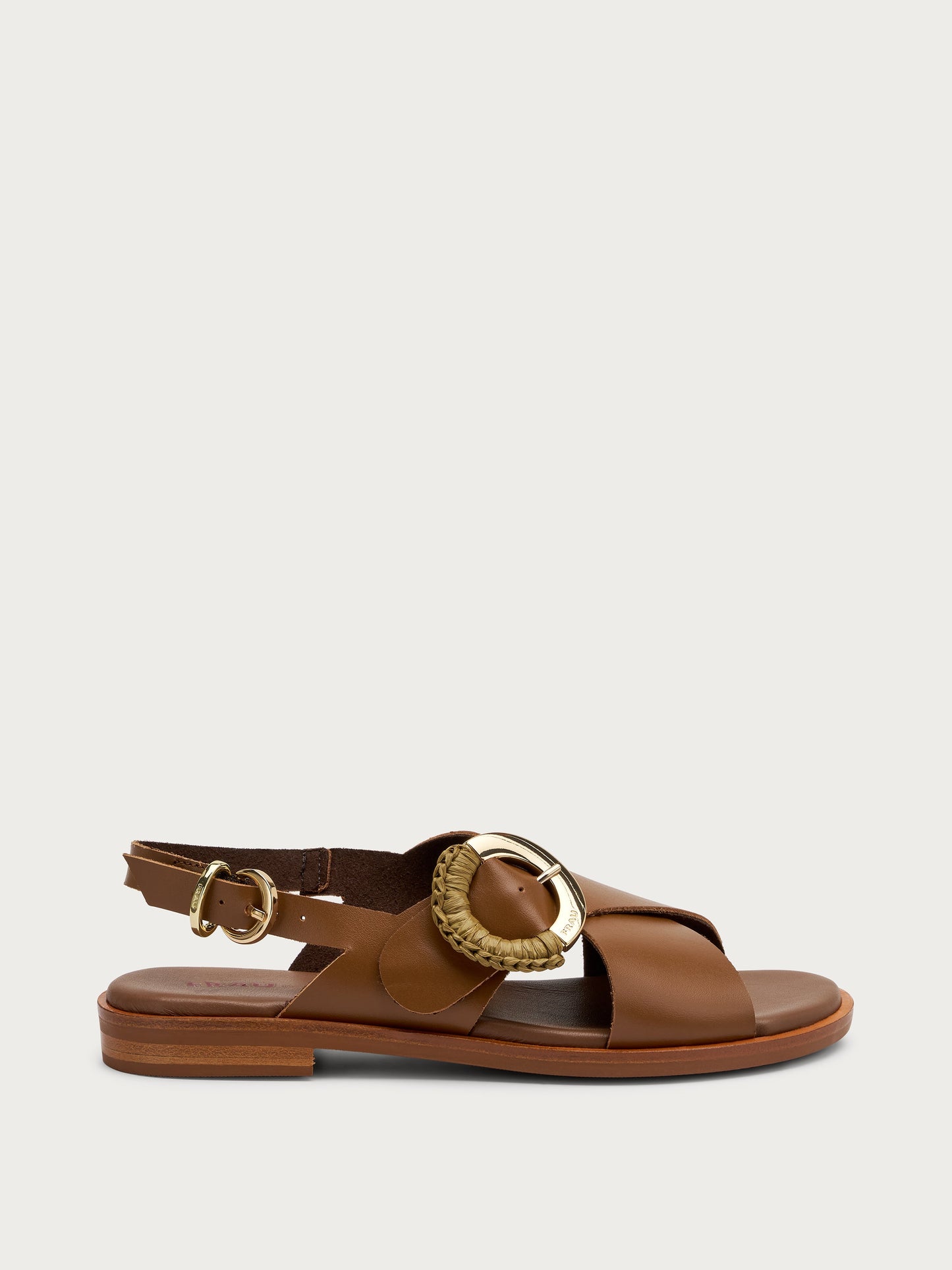 Elisabetta - Sandali Fibbia Tonda Eleganti Donna