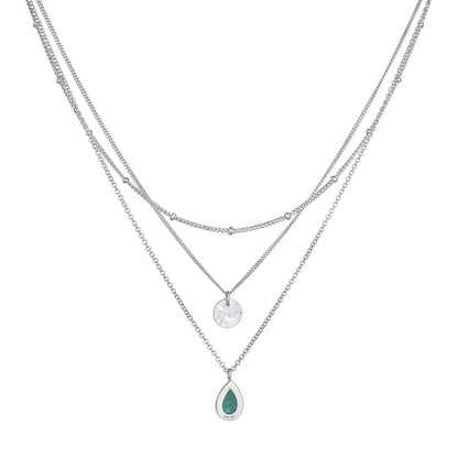 Mirella - Collana Multistrato Donna Elegante Moderna