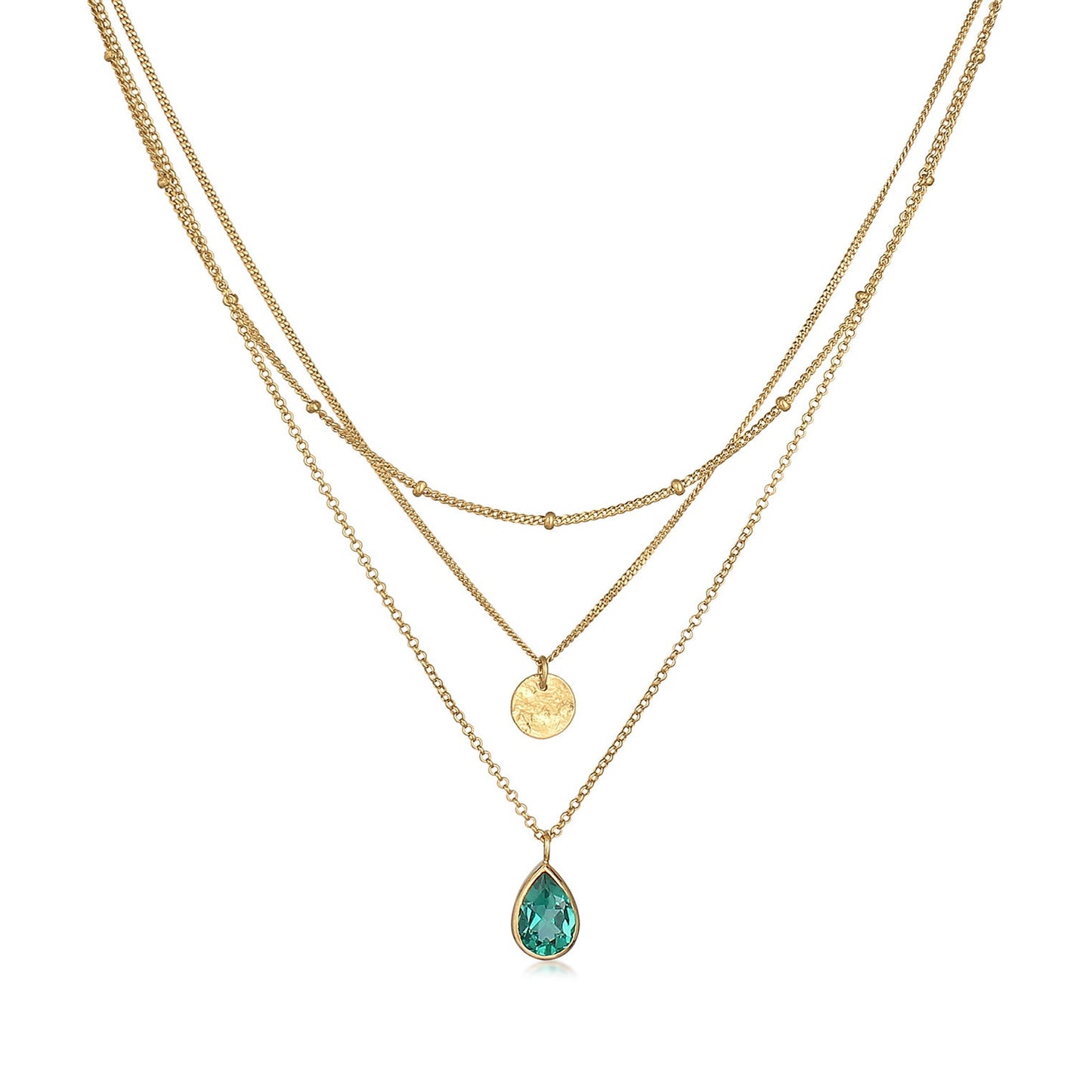 Mirella - Collana Multistrato Donna Elegante Moderna