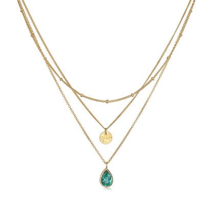 Mirella - Collana Multistrato Donna Elegante Moderna