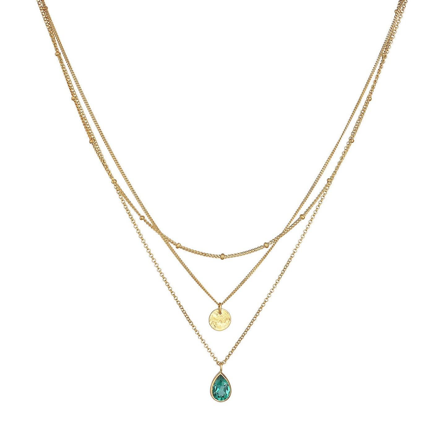 Mirella - Collana Multistrato Donna Elegante Moderna