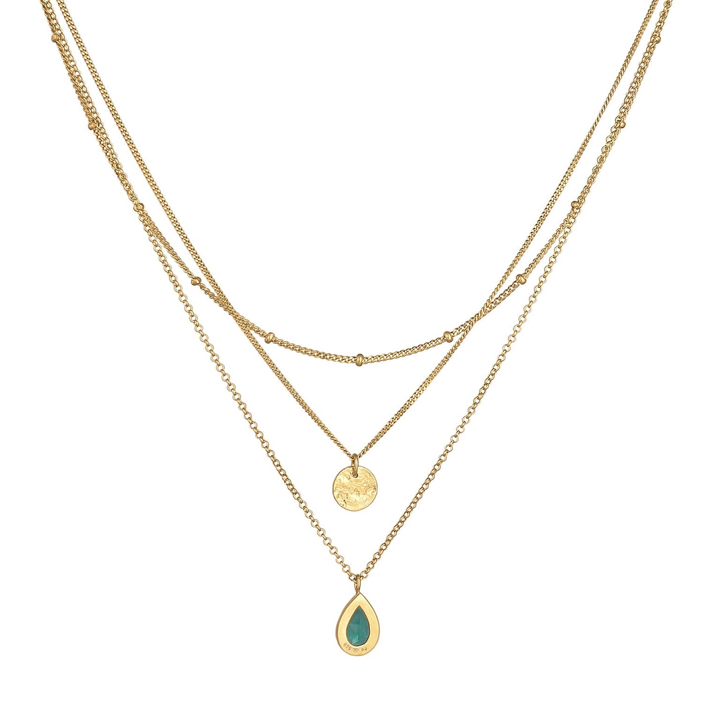 Mirella - Collana Multistrato Donna Elegante Moderna