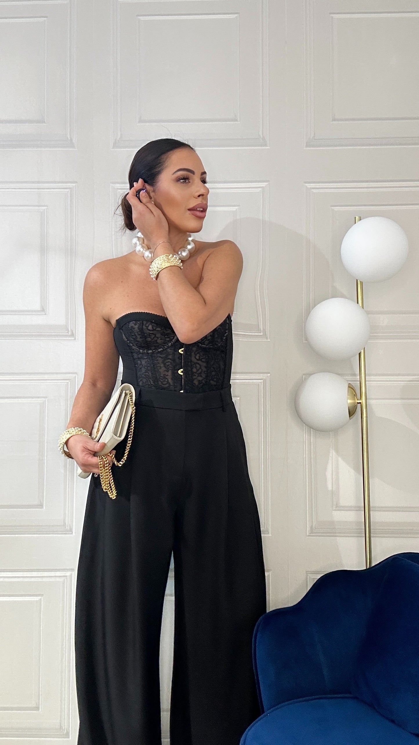 Quiri - Corsetto Claire Donna Nero Elegante Sensuale Moderno