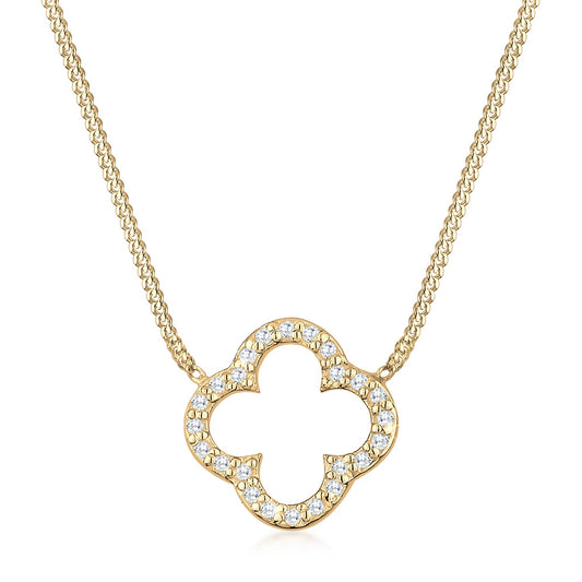 Viviana - Collana Quadrifoglio Donna Elegante Luminosa