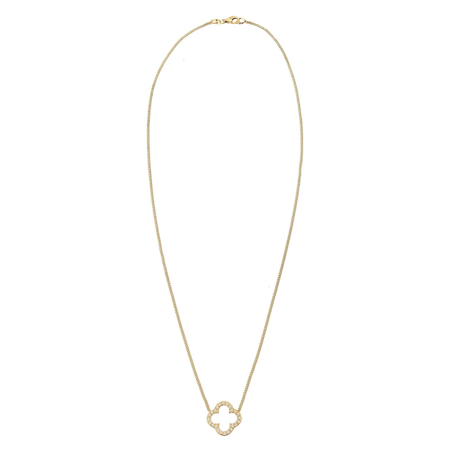 Viviana - Collana Quadrifoglio Donna Elegante Luminosa