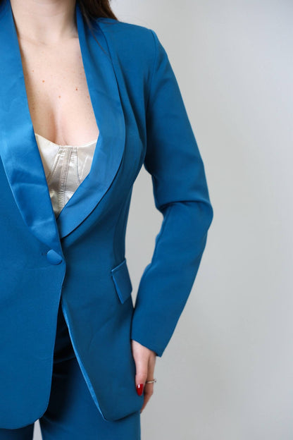 Hectoria - Tailleur Stiloso Donna Elegante Contemporaneo