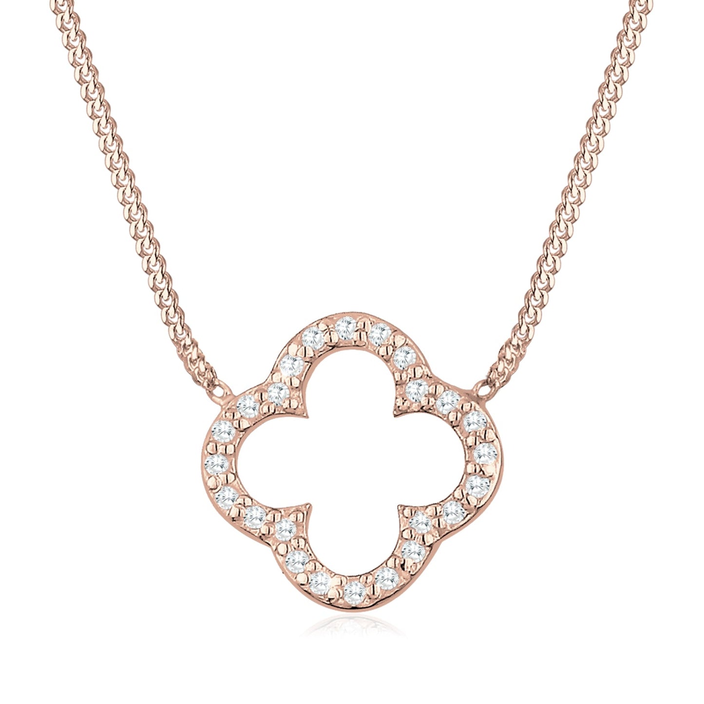 Viviana - Collana Quadrifoglio Donna Elegante Luminosa
