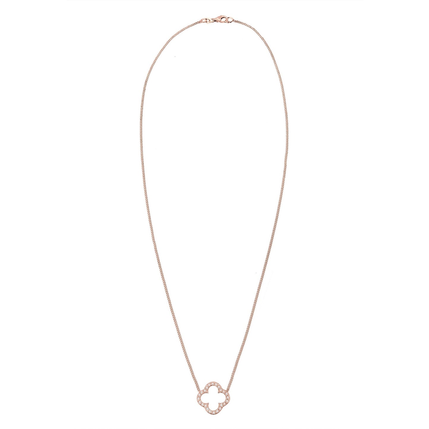 Viviana - Collana Quadrifoglio Donna Elegante Luminosa