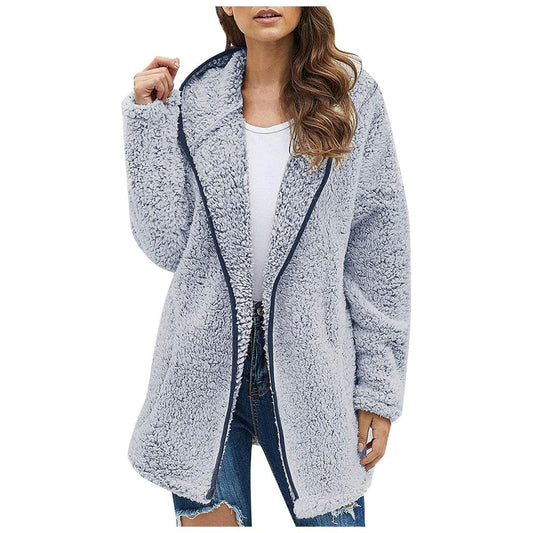 Gemmina - Cardigan invernale lungo da donna