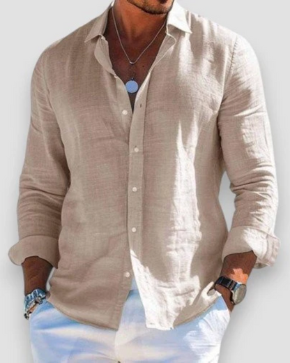 Rinaldino - Camicia Casual Elegante Uomo Moderna Versatile