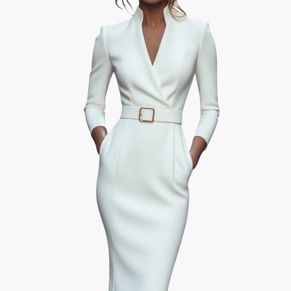 Jillian - Abito elegante da donna con cintura