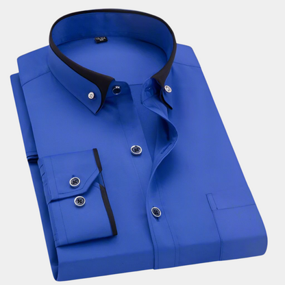 Alessandro – Camicia Classica Da Uomo A Maniche Lunghe